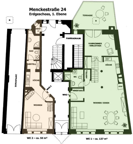 Grundriss Erdgeschoss